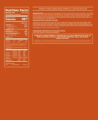 Ofner Panettone Genovese Apricot, Dates and Plum Cake, 26.46 oz