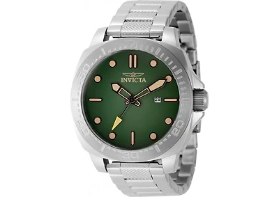 Invicta Men's 49100 Speedway Quartz PC32 Green Dial Watch