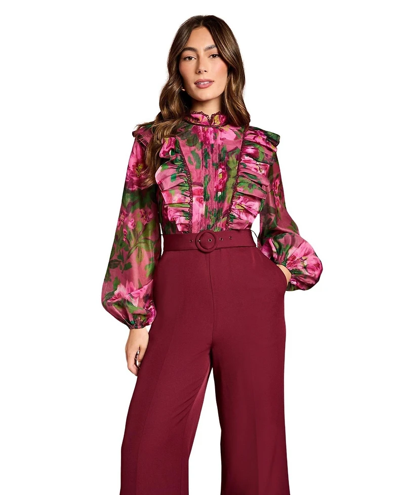 Coast Women's Organza Blouse Jumpsuit