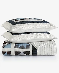 Charter Club Midnight Star Artisan 3-Pc. Quilt Set, Full/Queen, Macy's Exclusive
