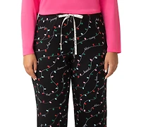 Hue Women's Pear Club Long Pajama Pants