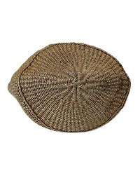 Peaceful Life Handmade Medium Sisal Basket Tote Bag