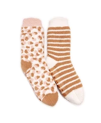 Muk Luks Women's 2 Pack Cozy Cabin Sock