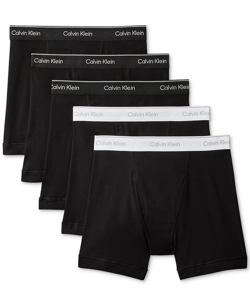 Calvin Klein Men's 5-Pack Cotton Classic Boxer Briefs Underwear