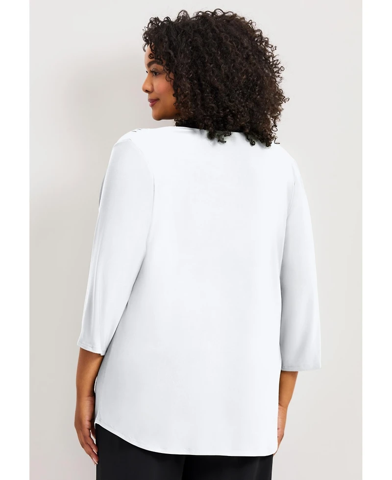 Avenue Women's Audrey Tunic Casual Top