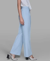 Karl Lagerfeld Paris Women's Flared Invisible Zipper Pants