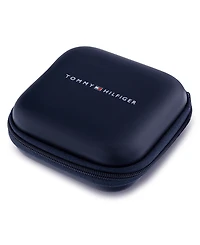 Tommy Hilfiger Men's Black Ion-Plating Stainless Steel Braided Bracelet