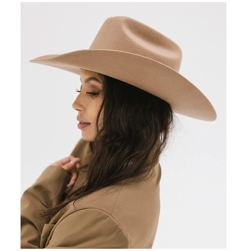 Teddy Cattleman Hat - Classic Cowgirl Style for Any Occasion