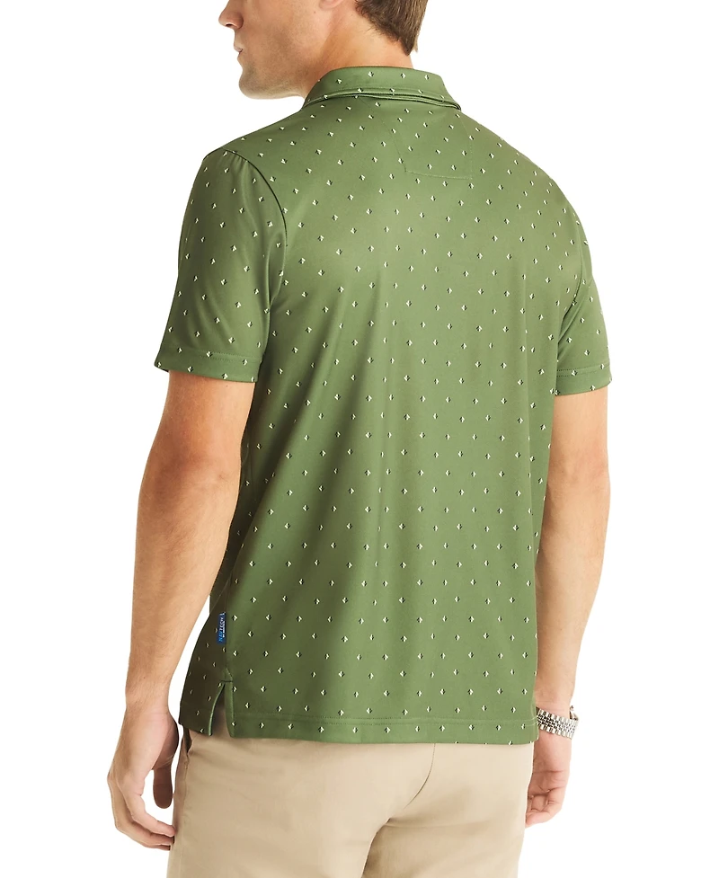 Nautica Men's Printed Short Sleeve Shirt