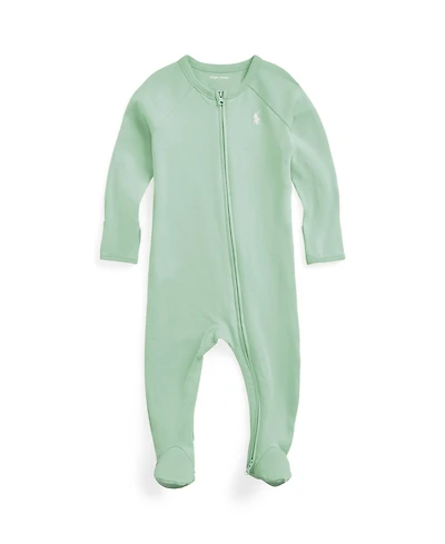 Polo Ralph Lauren Baby Boys' Interlock Footed Coverall