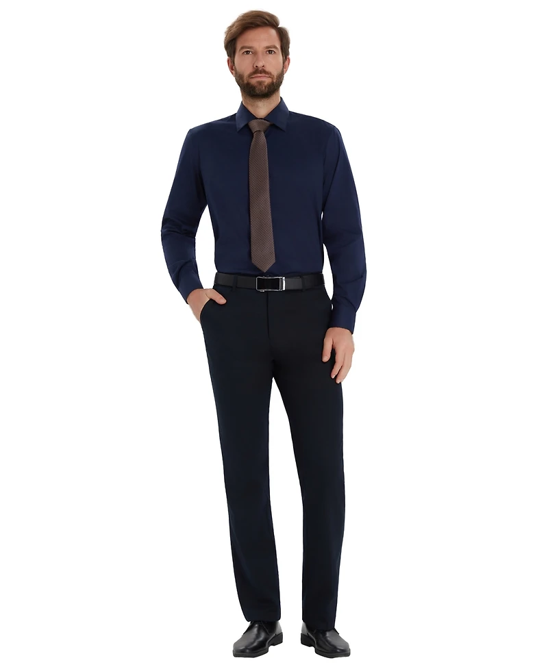 Alfani Men's Solid Slim-Fit Dress Shirt, Macy's Exclusive