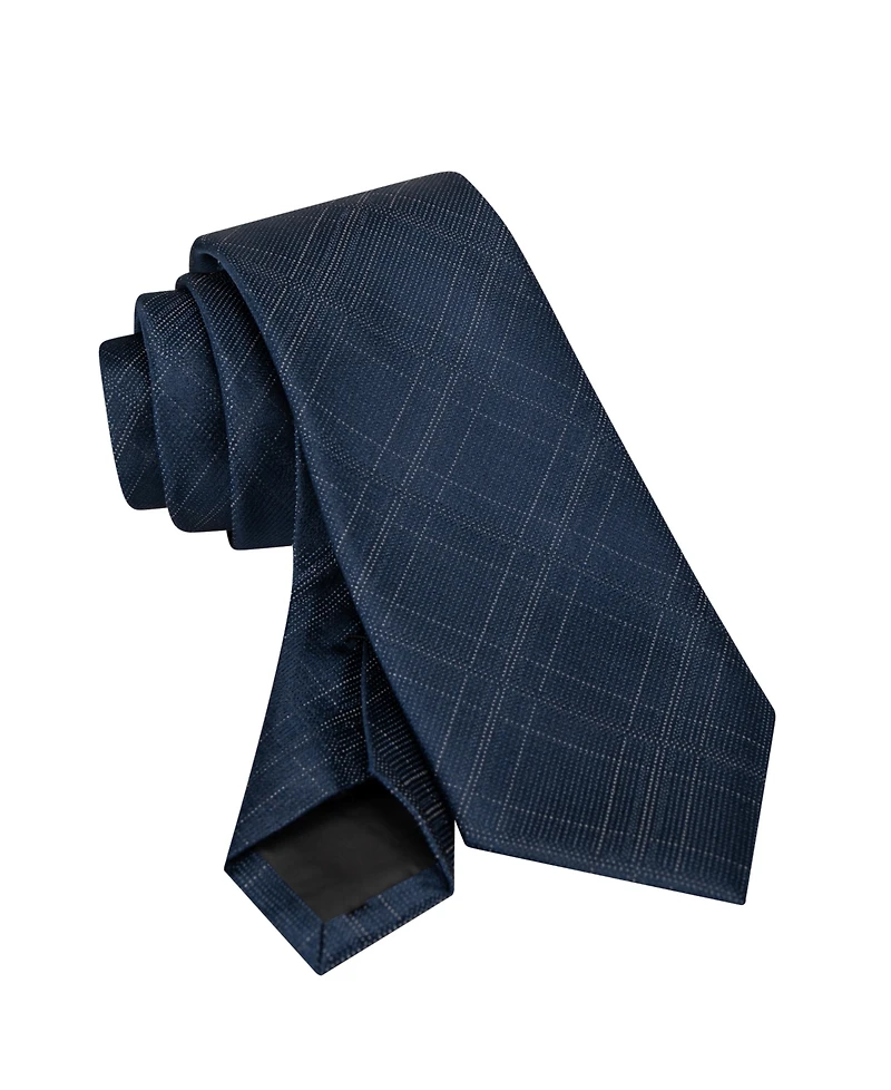 Calvin Klein Men's Everett Plaid Tie