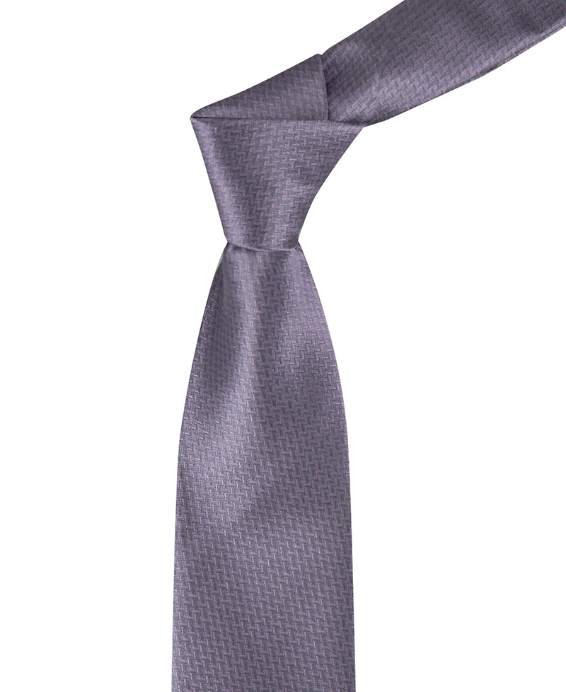 Calvin Klein Men's Harriet Herringbone Tie