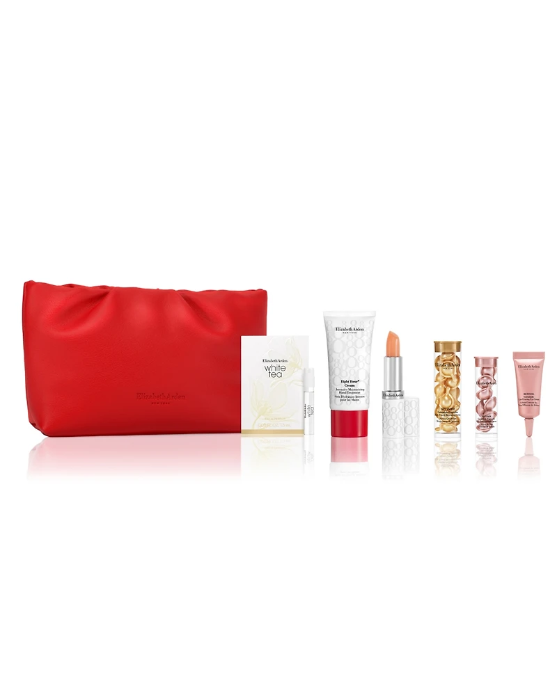 Free Gift. Receive a complimentary Ceramide 7-Pc. Gift with any $39.50 Elizabeth Arden Purchase. Up to a $104 Value