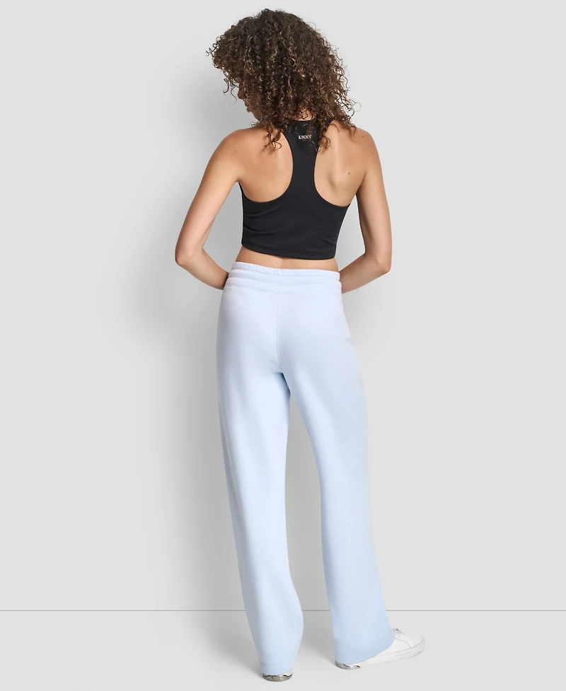 Dkny Women's Sport Stacked Transfer Logo Track Pants