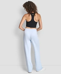 Dkny Women's Sport Stacked Transfer Logo Track Pants
