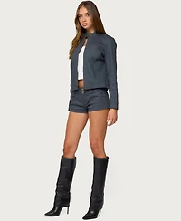 Edikted Women's Bottoms Kayra Micro Shorts