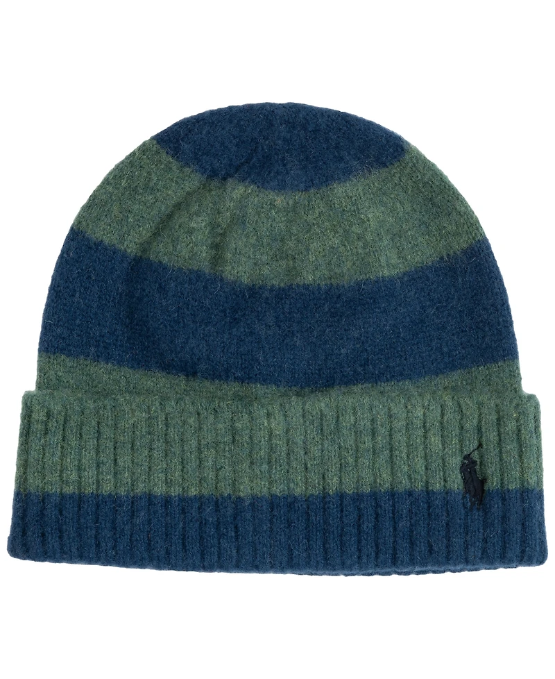 Polo Ralph Lauren Men's Brushed Stripe Beanie