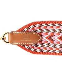 Pre-Owned Hermes 50 Sangle Shoulder Strap Cavale Canvas