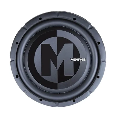 Memphis Audio Plus 12" Shallow Ultra-Slim Power Reference Subwoofer, 2/4 Ohm