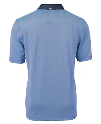 Cutter & Buck Men's Virtue Eco Pique Micro Stripe Recycled Polo Shirt