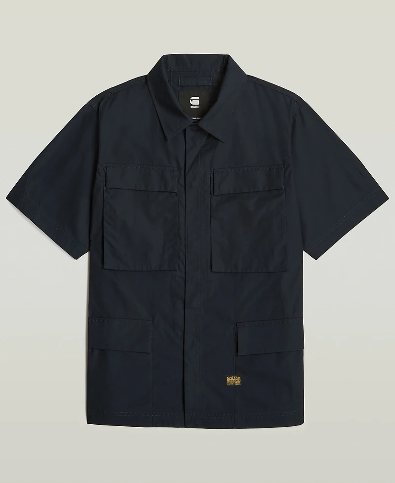 G-Star Raw Men's Short-Sleeve Overshirt
