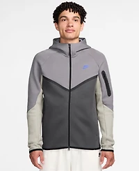 Nike Men's Tech Fleece Full-Zip Windrunner Logo Hoodie