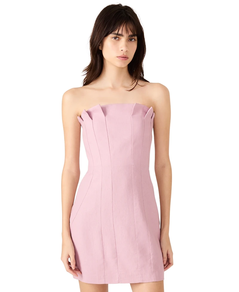Steve Madden Women's Strapless Mini Dress