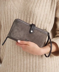Iris Leather Smartphone Convertible Crossbody Wallet