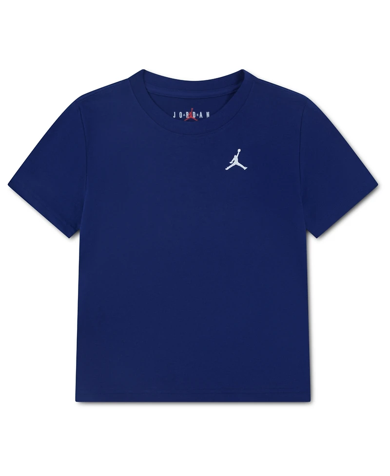 Jordan Boys 2T-7 Jumpman Air Embroidered Short Sleeve T-Shirt