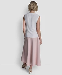 Dkny Women's V-neck Sleeveless Top