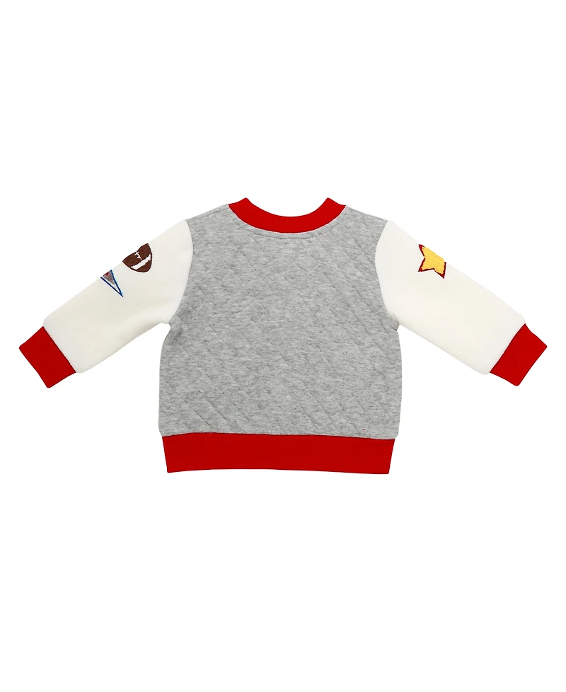 Baby Starters Boys Varsity Jacket, Pants and Socks, 3-Piece Set