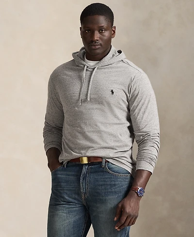 Polo Ralph Lauren Men's Big & Tall Jersey Hooded T-Shirt