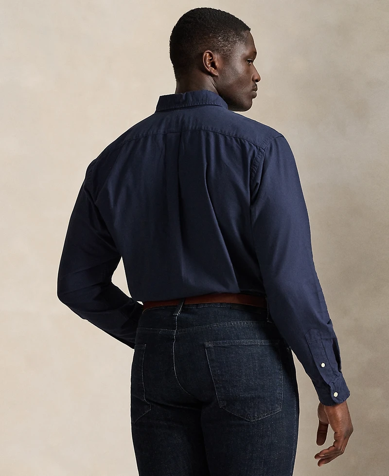 Polo Ralph Lauren Men's Big & Tall Classic Fit Long-Sleeve Oxford Shirt