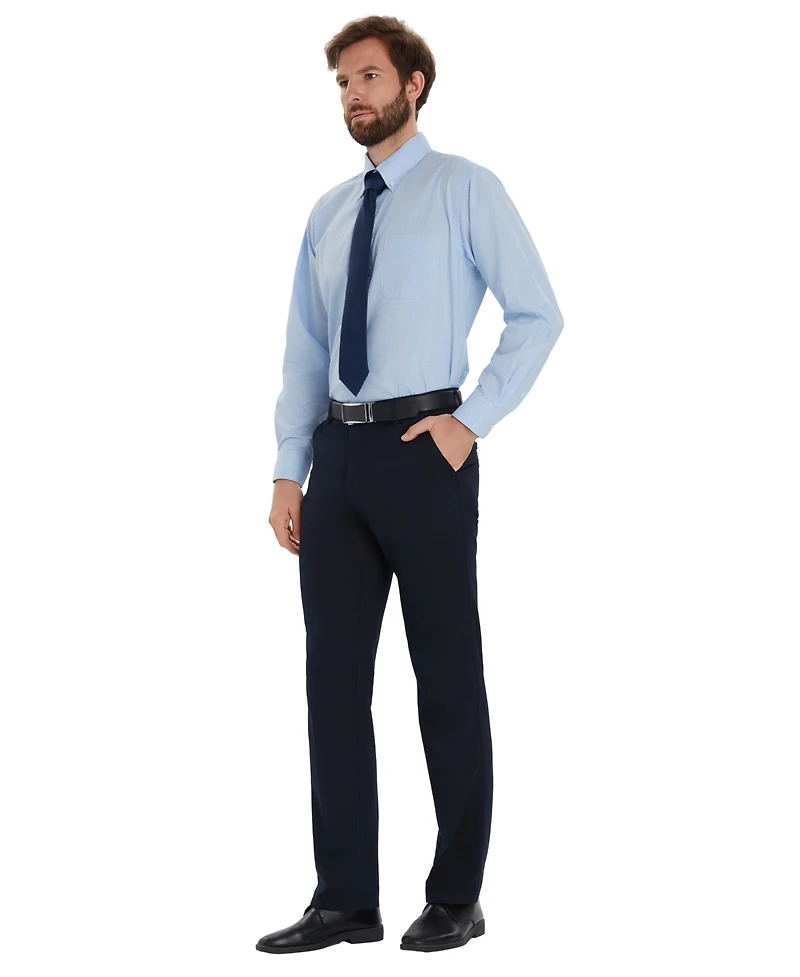 Club Room Men's Mini Gingham Dress Shirt, Macy's Exclusive