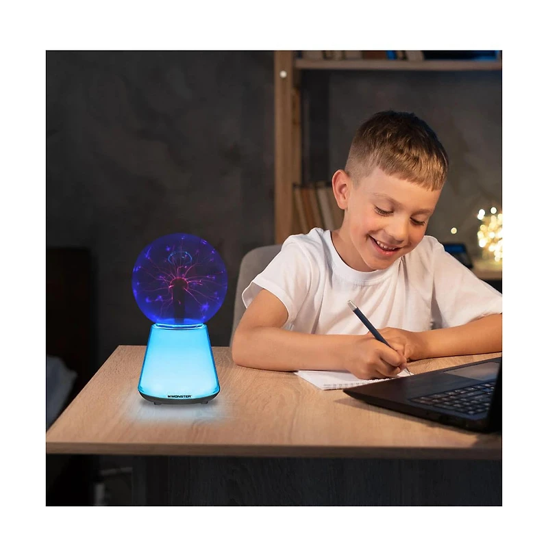 Monster Cable 5.5" Multicolor Base Electrostatic Flow Plasma Sphere