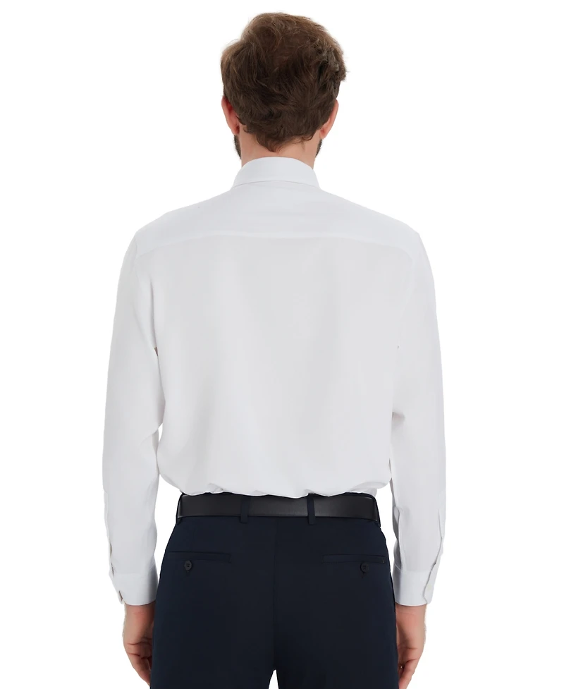 Alfani Men's Solid Long-Sleeve Dress Shirt, Macy's Exclusive