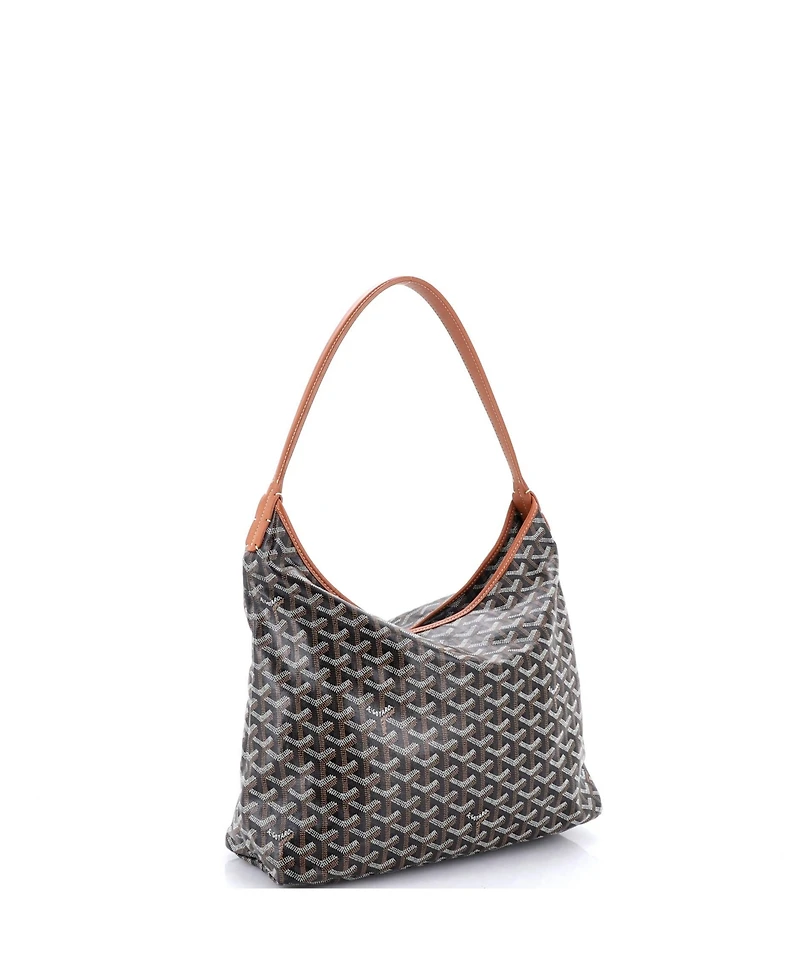 Pre-Owned Goyard Boheme Hobo Coated Canvas