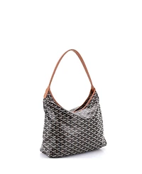 Pre-Owned Goyard Boheme Hobo Coated Canvas