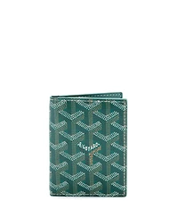 Pre-Owned Goyard Saint Marc Card Case Coated Canvas
