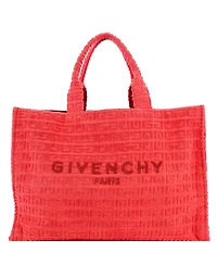 Pre-Owned Givenchy Large G-Tote 4G Cotton Towelling