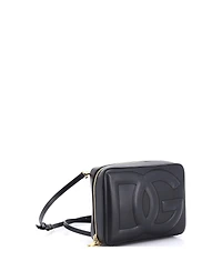 Pre-Owned Dolce & Gabbana Medium Dg Logo Camera Bag Leather