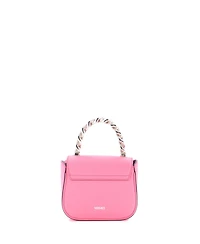 Pre-Owned Versace Small La Medusa Chain Top Handle Bag Leather