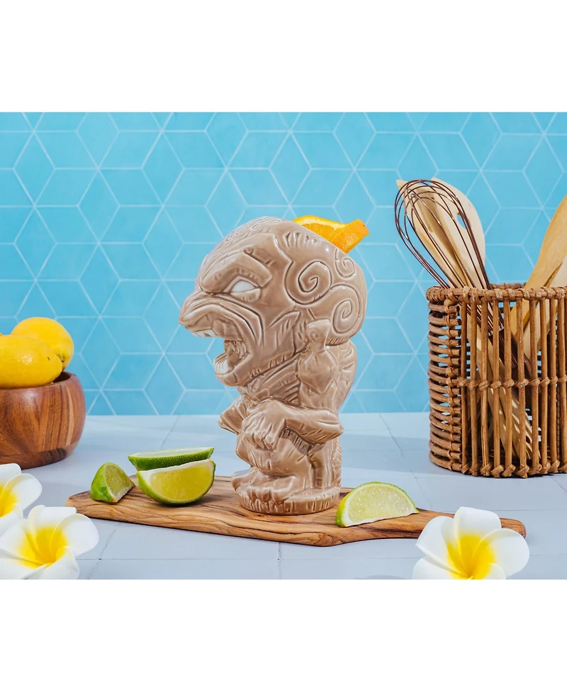 Beeline Creative Geeki Tikis Pumpkinhead Ceramic Mug | Holds 22 Ounces