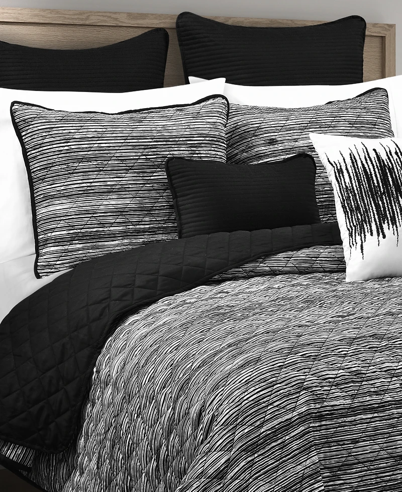 Royal Court Dalton Sleek Stripe 2-Pc. Quilt Set, Twin/Twin Xl