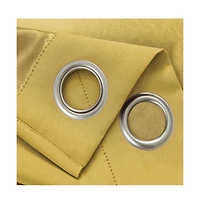 Olivia Gray Anchorage Blackout Grommet Single Curtan Panel