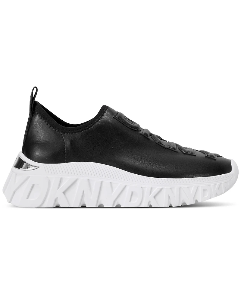 Dkny Women's Lillie Slip On Wedge Sneakers