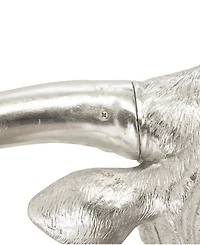 Phillips Collection Longhorn Bull Leaf Resin Wall Art