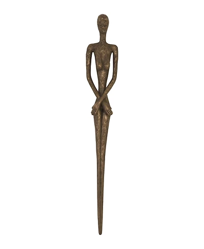 Phillips Collection Lottie Bronze Resin Wall Sculpture
