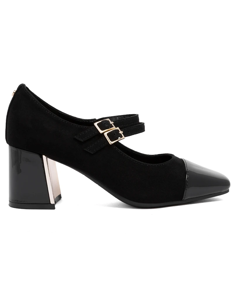 Jones New York Women's Aulla Block Heel Mary Jane Pumps